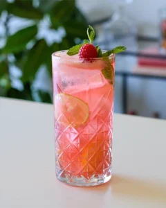 Коктейль Berry Pink Gin Smash (Ягідний Рожевий Джин Смеш) - фото 1