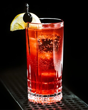 Коктейль Sloe Gin Fizz (Терновий Джин Фізз - фото 1