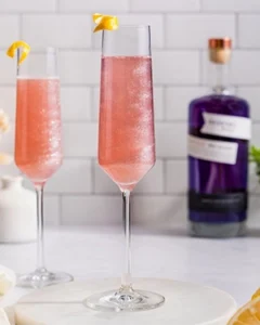 Коктейль Рожевий Френч 75 (Pink French 75)