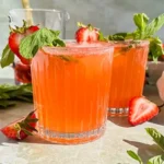 Коктейль Strawberry Gin Smash (Полуничний Смеш із Рожевим Джином) - фото 1