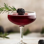 Коктейль Earl Grey Blackberry Bourbon (Ерл грей з ожиною та бурбоном) - фото 1