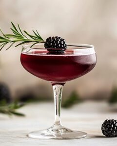 Коктейль Earl Grey Blackberry Bourbon (Ерл грей з ожиною та бурбоном) - фото 1