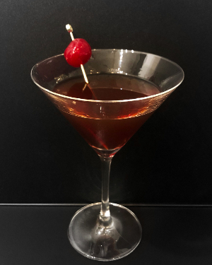 Коктейль Amontillado Sherry Manhattan (Мангеттен з хересом Амонтільядо) - фото 1