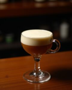 Коктейль Еггног (Eggnog) — кремовий напій із щільною пінкою