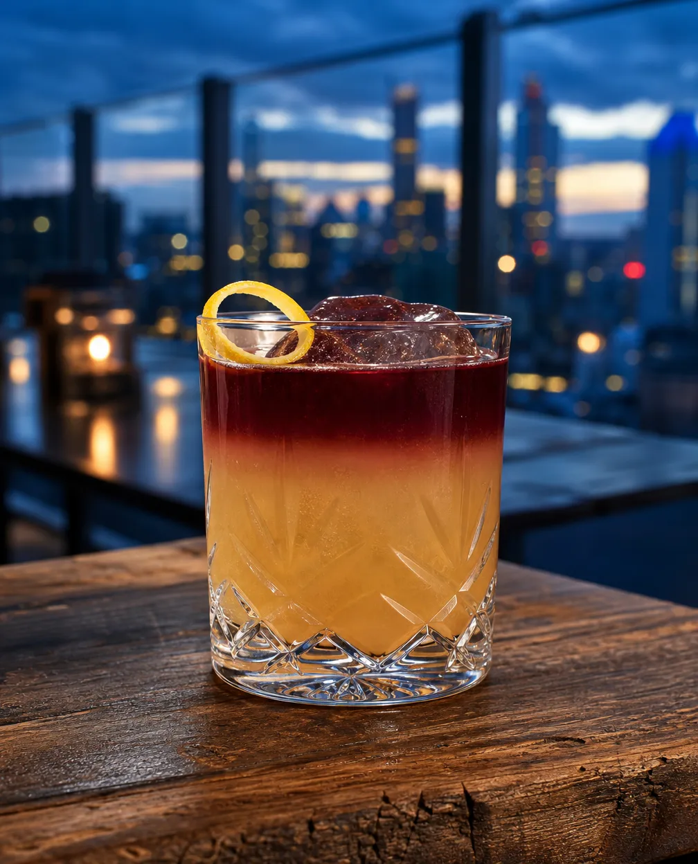 Коктейль New York Sour (no added sugar and low-calorie) - фото 1