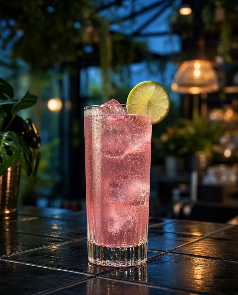 Коктейль Pink Gin and Tonic - фото 1