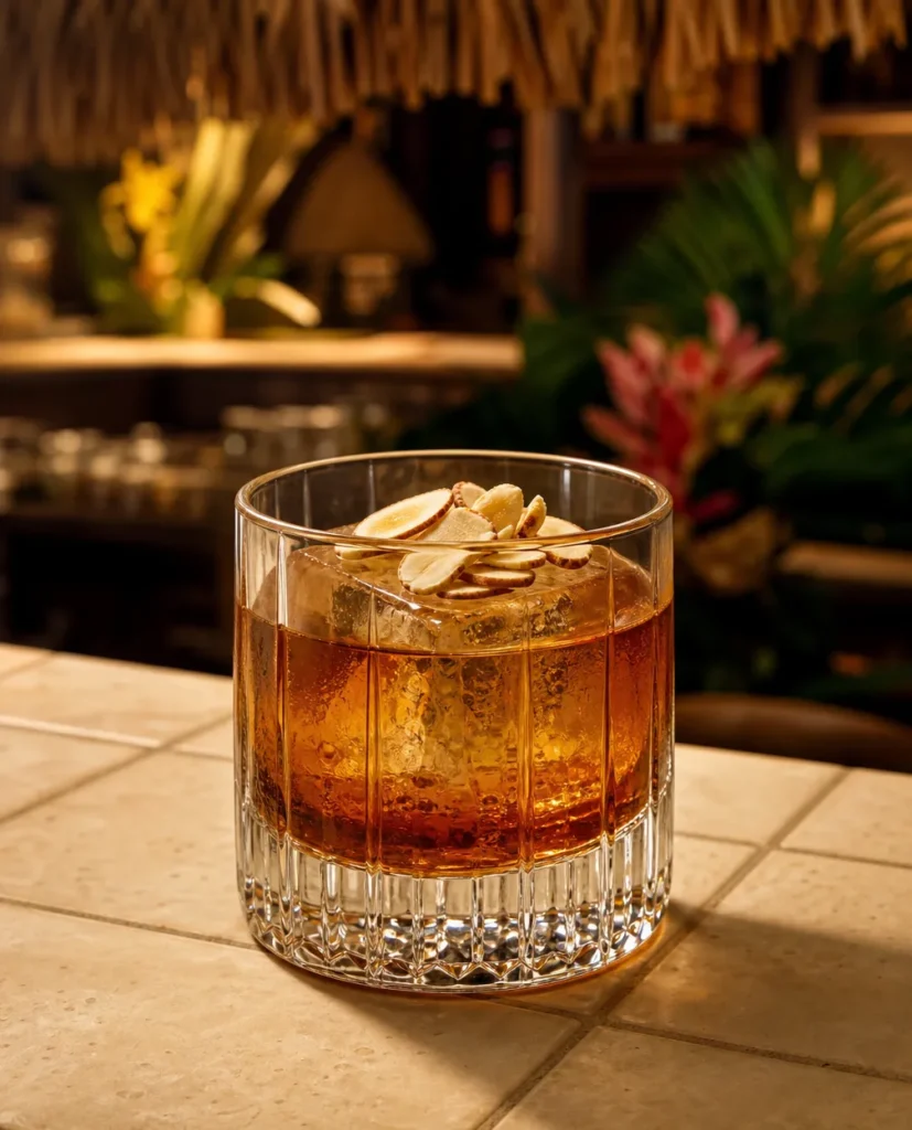 Коктейль Smoked Old Fashioned Godfather - фото 1