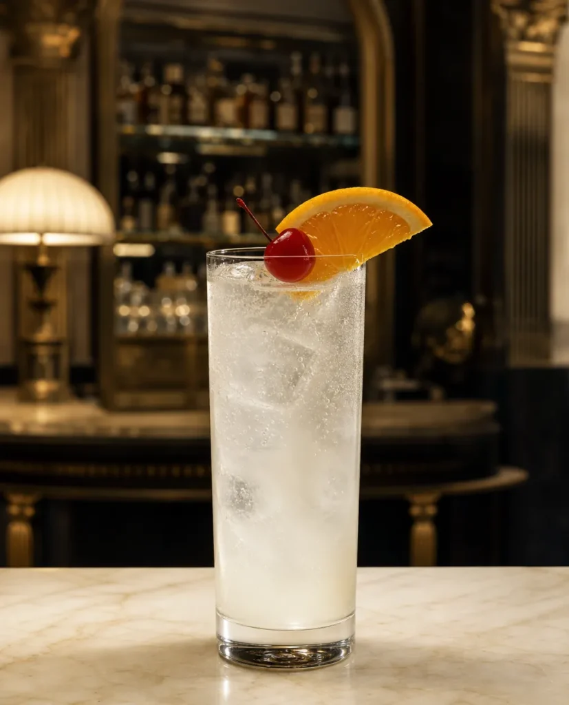 Коктейль Vodka Collins (no added sugar and low-calorie) - фото 1