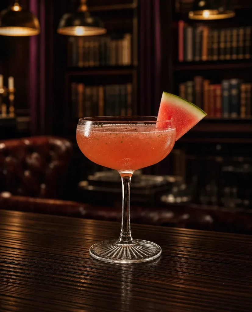 Коктейль Watermelon and Basil Cocktail - фото 1